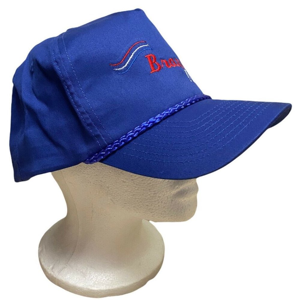 Vintage Branson Missouri SnapBack Hat Cap Braided Rope Brim Cobra Cap *STAINED!! - Picture 5 of 12